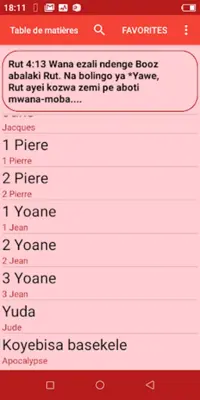 Bible du Congo android App screenshot 5